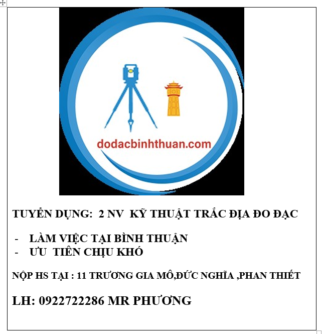 Tuyền 2 Nhân viên kỹ thuật tốt nghiệp trung cấp trắc địa 